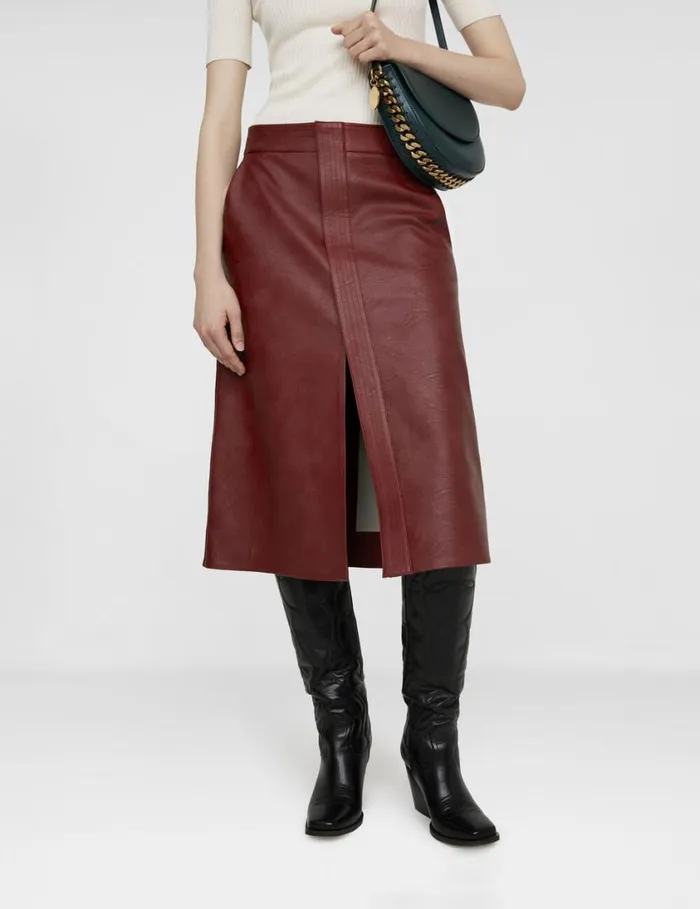 Women Frayme Medium Flap Shoulder Bag Forest Green Stella McCartney Frayme Bag Women Frayme Medium Flap Shoulder Bag Forest Green Stella McCartney Frayme Bag