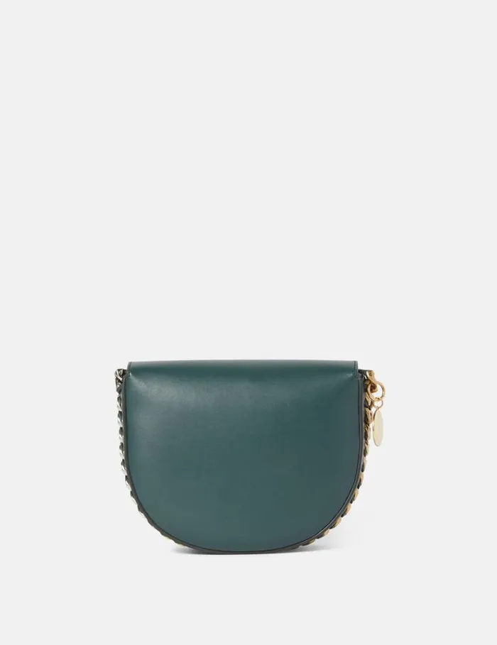 Women Frayme Medium Flap Shoulder Bag Forest Green Stella McCartney Frayme Bag Women Frayme Medium Flap Shoulder Bag Forest Green Stella McCartney Frayme Bag