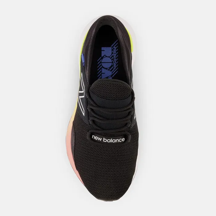 Women Fresh Foam Roav Black With White And Bright Lapis New Balance Running Women Fresh Foam Roav Black With White And Bright Lapis New Balance Running
