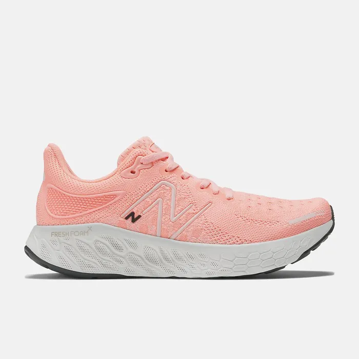 Women Fresh Foam X 1080v12 Grapefruit With Washed Pink And Quartz Grey New Balance Running