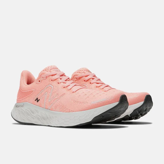 Women Fresh Foam X 1080v12 Grapefruit With Washed Pink And Quartz Grey New Balance Running Women Fresh Foam X 1080v12 Grapefruit With Washed Pink And Quartz Grey New Balance Running