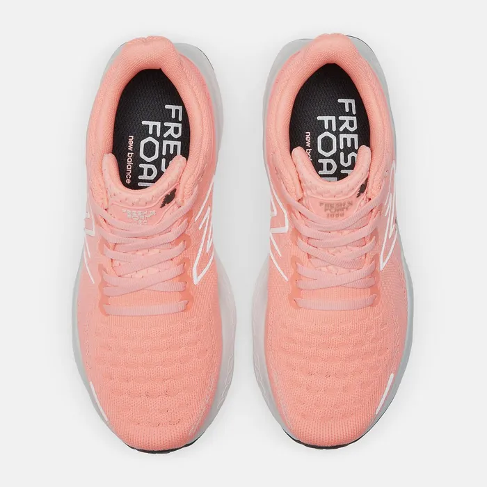 Women Fresh Foam X 1080v12 Grapefruit With Washed Pink And Quartz Grey New Balance Running Women Fresh Foam X 1080v12 Grapefruit With Washed Pink And Quartz Grey New Balance Running