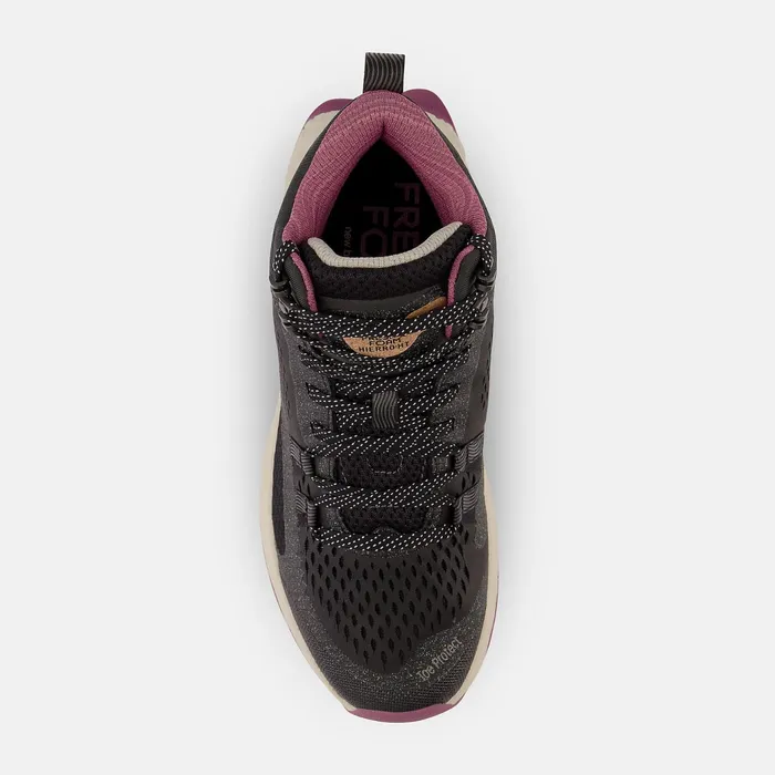 Women Fresh Foam X Hierro Mid Black With Raisin New Balance Hiking and Trail