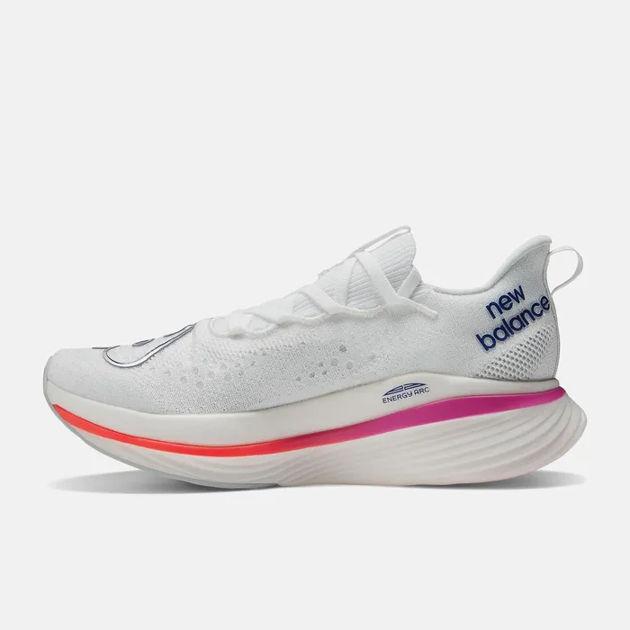 Women FuelCell SuperComp Elite V3 White With Victory Blue New Balance Running Women FuelCell SuperComp Elite V3 White With Victory Blue New Balance Running
