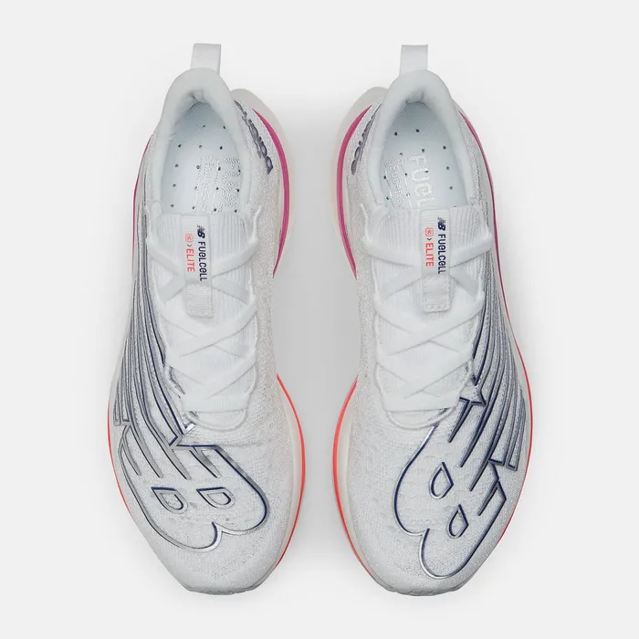 Women FuelCell SuperComp Elite V3 White With Victory Blue New Balance Running Women FuelCell SuperComp Elite V3 White With Victory Blue New Balance Running