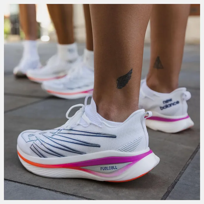 Women FuelCell SuperComp Elite V3 White With Victory Blue New Balance Running Women FuelCell SuperComp Elite V3 White With Victory Blue New Balance Running