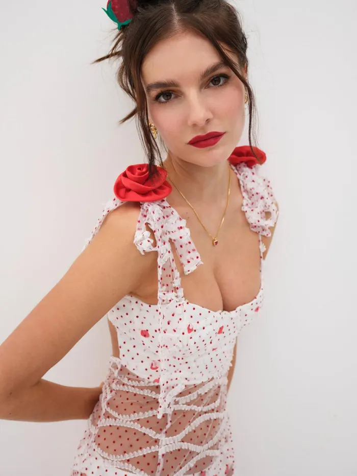 Women Giada Maxi Dress White For Love and Lemons Dresses