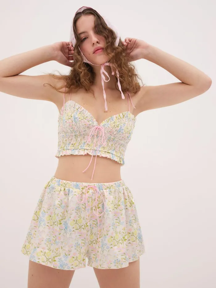 Women Glitter Garden Top Multi For Love and Lemons Lingerie Women Glitter Garden Top Multi For Love and Lemons Lingerie
