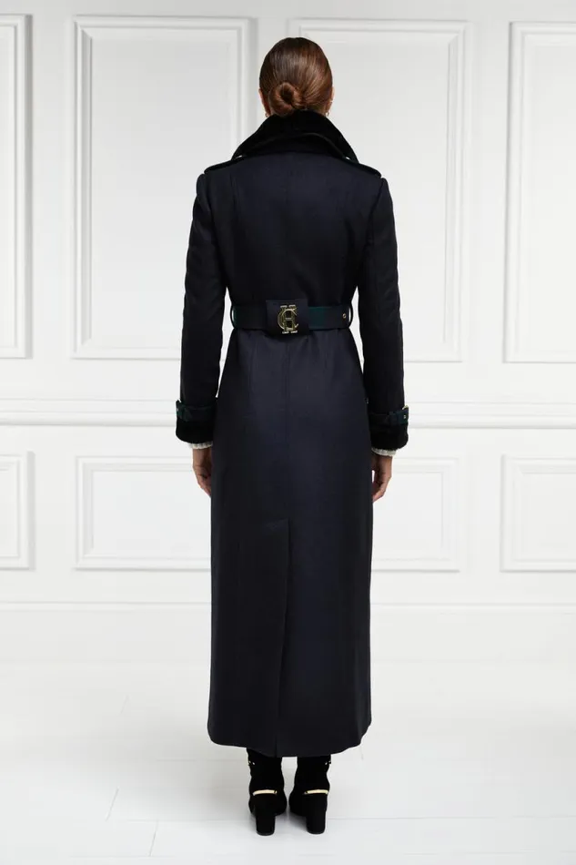 Women Gold Label Trench Soft Navy Blackwatch Holland Cooper Coats