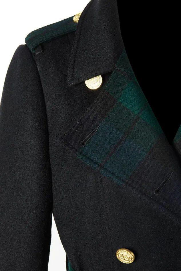 Women Gold Label Trench Soft Navy Blackwatch Holland Cooper Coats