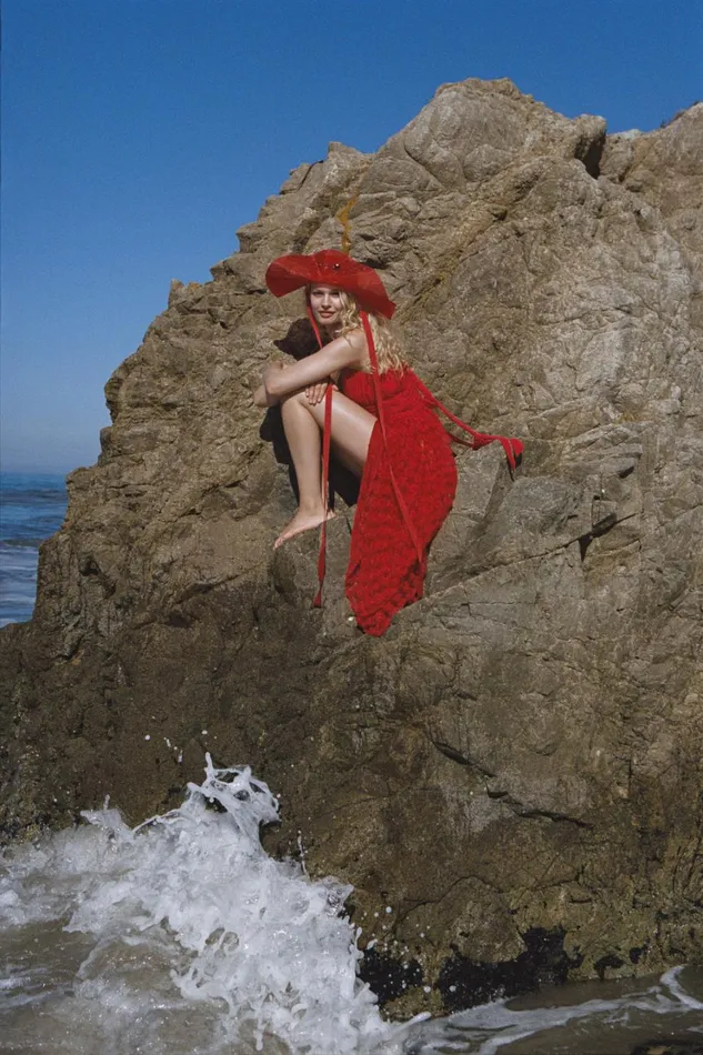 Women Hannah Maxi Dress Red For Love and Lemons Dresses