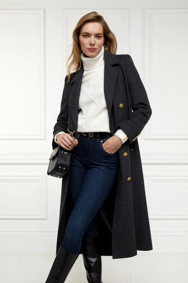 Women Harlow Roll Neck Knit Ecru Holland Cooper Knitwear Women Harlow Roll Neck Knit Ecru Holland Cooper Knitwear