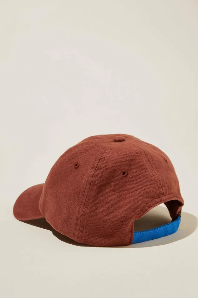 Women Hats Cotton On Classic Dad Cap Blue Flowerchoc