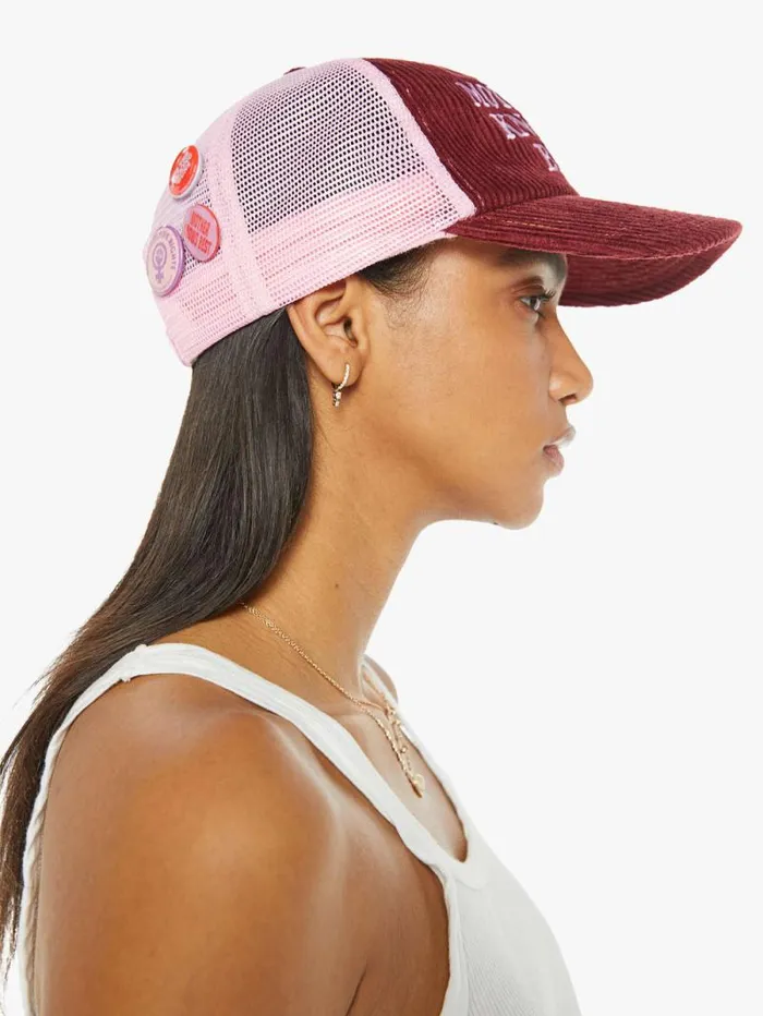 Women Hats Mother Denim The 104 Red lightpastel
