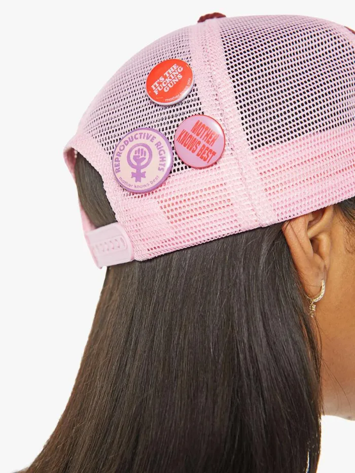 Women Hats Mother Denim The 104 Red lightpastel