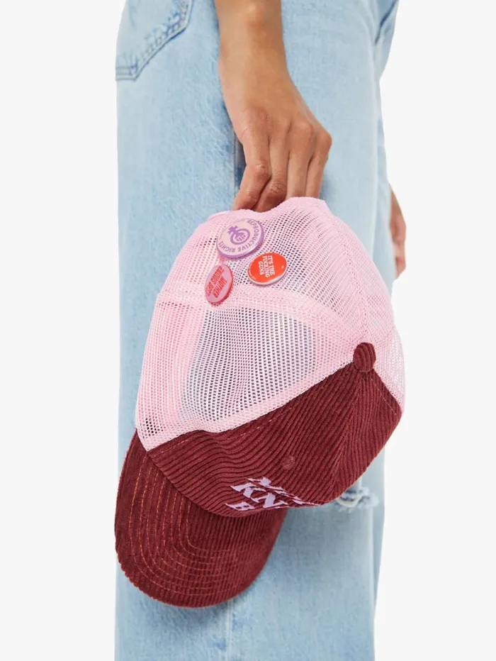 Women Hats Mother Denim The 104 Red lightpastel