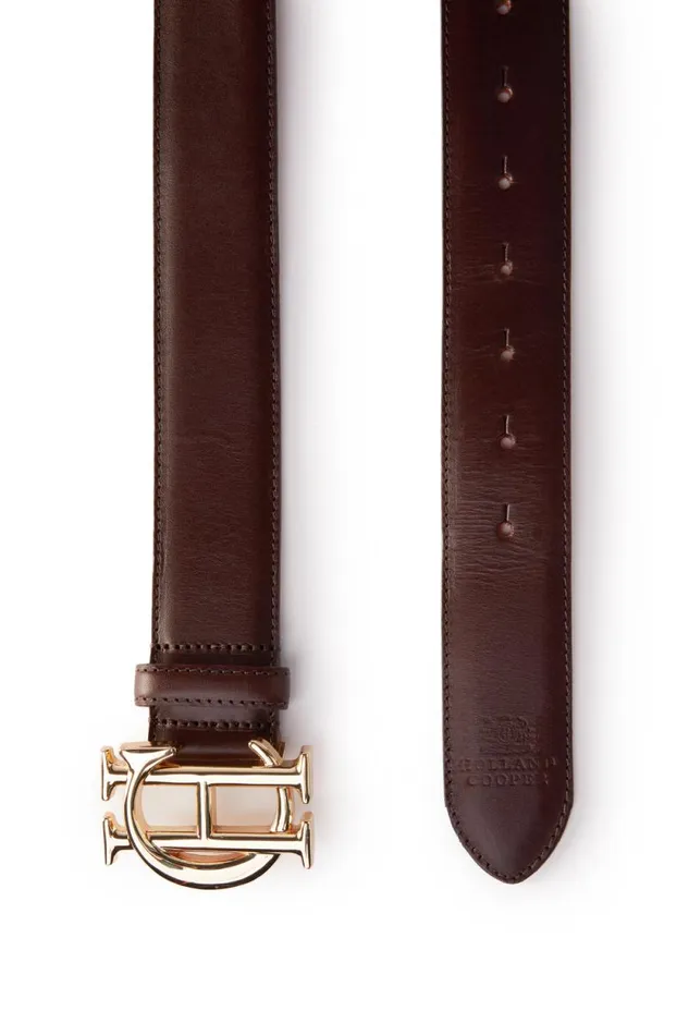 Women HC Classic Belt Chestnut Holland Cooper Belts Women HC Classic Belt Chestnut Holland Cooper Belts
