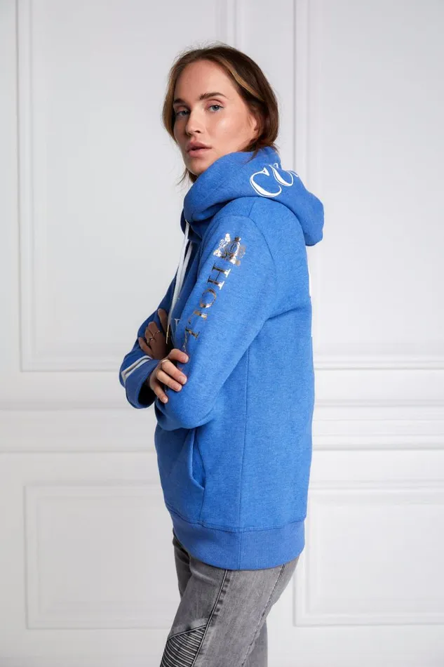 Women HC Heritage Hoodie Cobalt Holland Cooper Hoodies