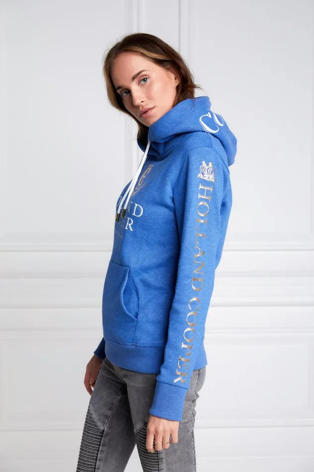 Women HC Heritage Hoodie Cobalt Holland Cooper Hoodies