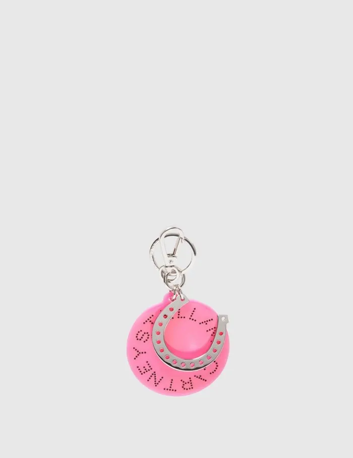 Women Horseshoe Logo Keychain Multicolour Stella McCartney Keyring And Charms