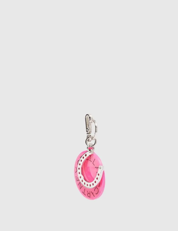 Women Horseshoe Logo Keychain Multicolour Stella McCartney Keyring And Charms Women Horseshoe Logo Keychain Multicolour Stella McCartney Keyring And Charms