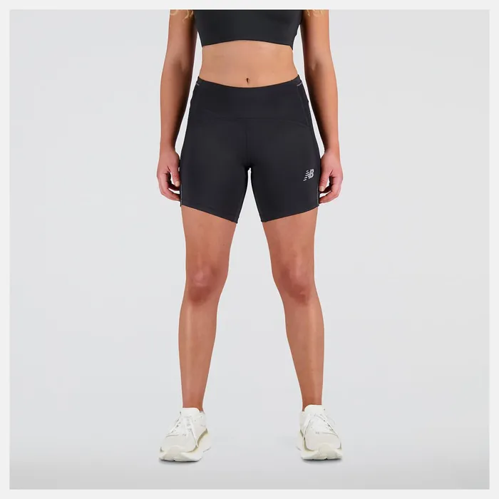 Women Impact Run Fitted Short Black New Balance Shorts