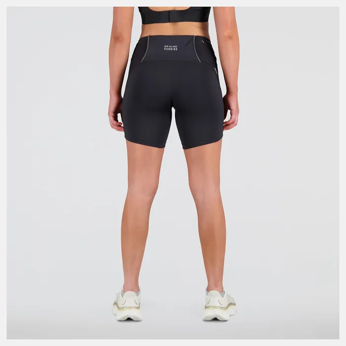 Women Impact Run Fitted Short Black New Balance Shorts