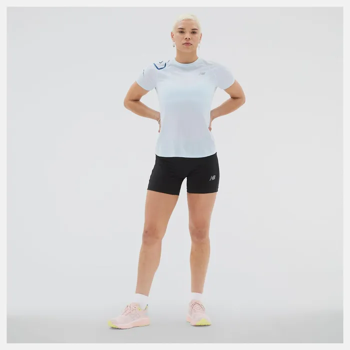 Women Impact Run Fitted Short Black New Balance Shorts