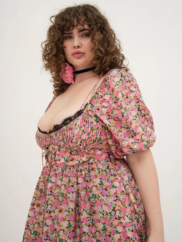 Women Isadora Midi Dress Multi For Love and Lemons Dresses Women Isadora Midi Dress Multi For Love and Lemons Dresses