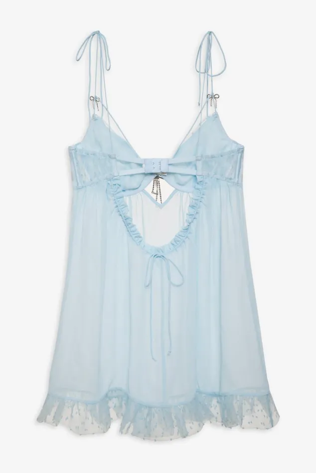 Women Izzy Slip Dress Blue For Love and Lemons Lingerie Women Izzy Slip Dress Blue For Love and Lemons Lingerie