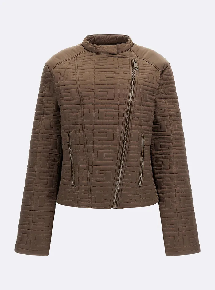 Women Jackets and Coats GUESS Green Marine Quilted Jacket