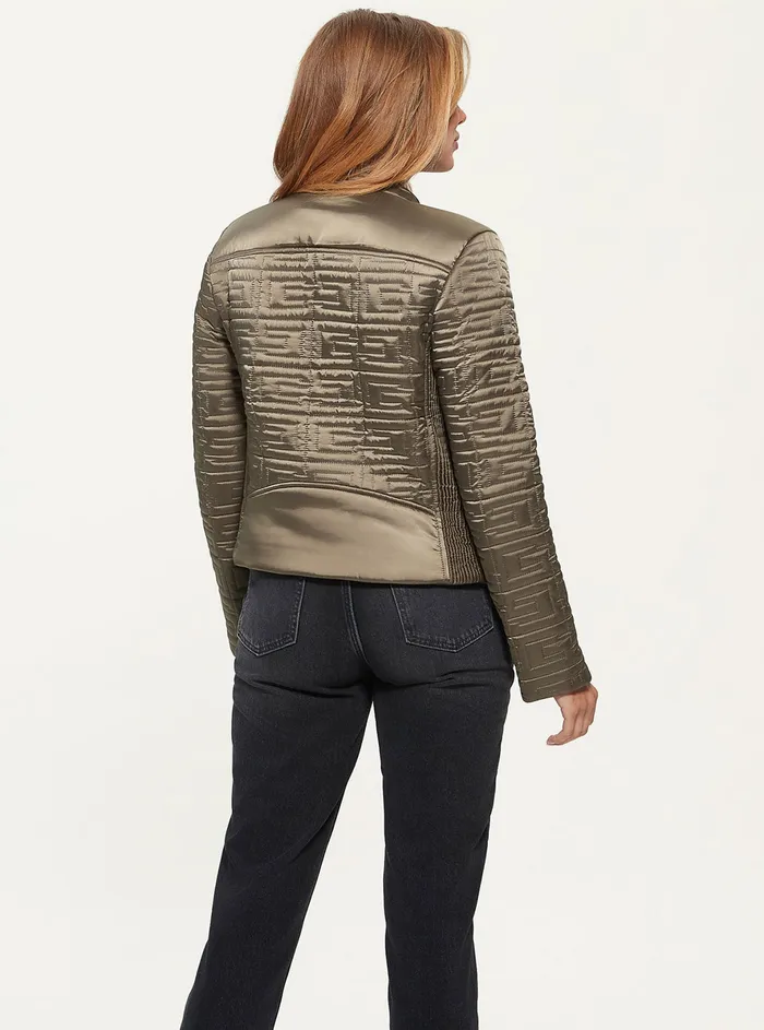 Women Jackets and Coats GUESS Green Marine Quilted Jacket