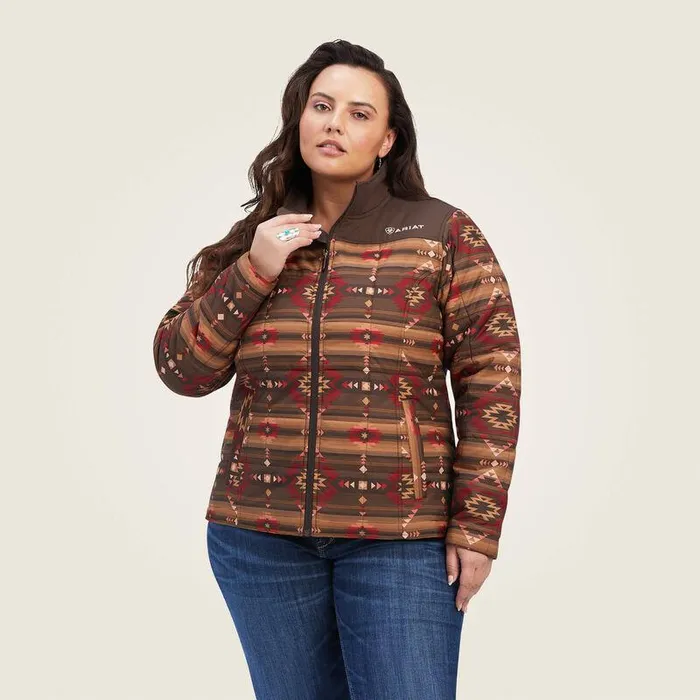 Women Jackets and Vests Ariat Crius Insulated Jacket Canyonlands Print Women Jackets and Vests Ariat Crius Insulated Jacket Canyonlands Print