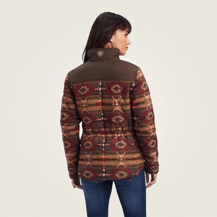 Women Jackets and Vests Ariat Crius Insulated Jacket Canyonlands Print Women Jackets and Vests Ariat Crius Insulated Jacket Canyonlands Print