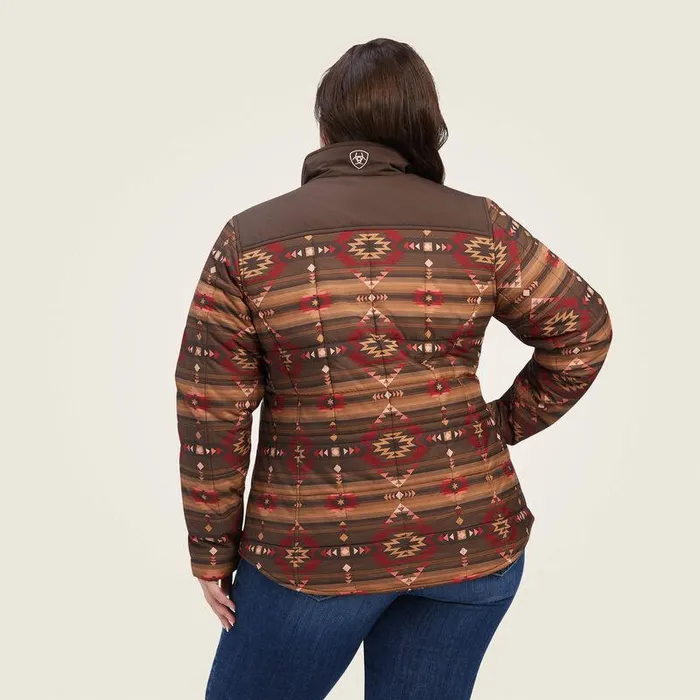 Women Jackets and Vests Ariat Crius Insulated Jacket Canyonlands Print Women Jackets and Vests Ariat Crius Insulated Jacket Canyonlands Print