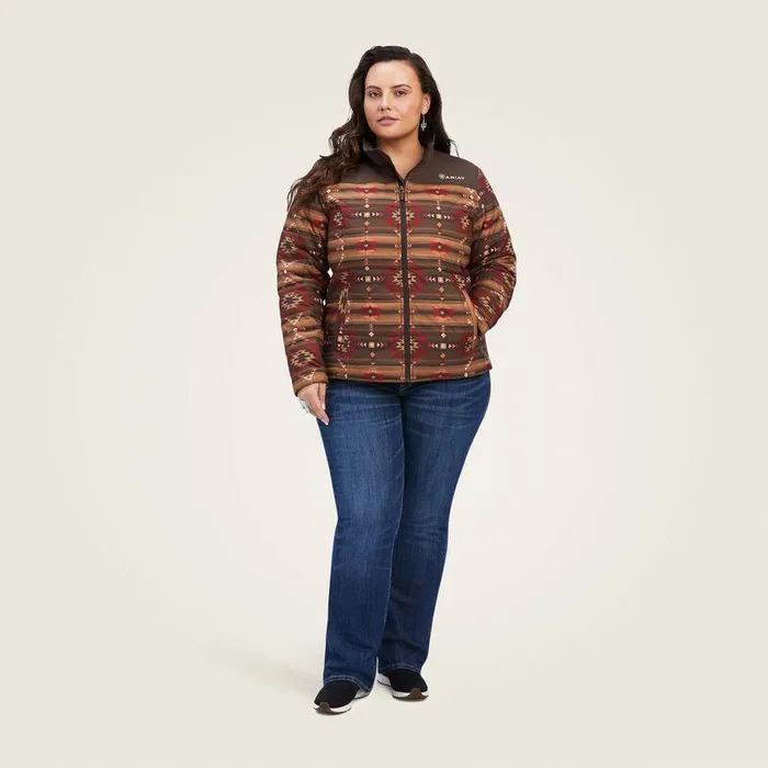 Women Jackets and Vests Ariat Crius Insulated Jacket Canyonlands Print Women Jackets and Vests Ariat Crius Insulated Jacket Canyonlands Print