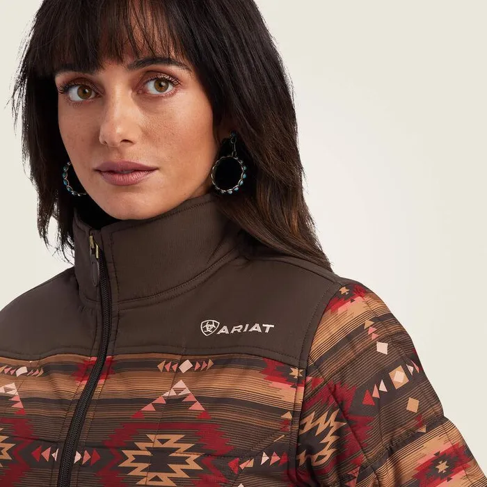 Women Jackets and Vests Ariat Crius Insulated Jacket Canyonlands Print Women Jackets and Vests Ariat Crius Insulated Jacket Canyonlands Print