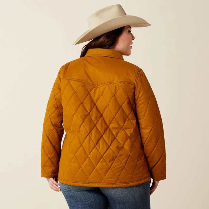 Women Jackets and Vests Ariat Grizzly Quilted Barn Jacket Chestnut Horse Women Jackets and Vests Ariat Grizzly Quilted Barn Jacket Chestnut Horse