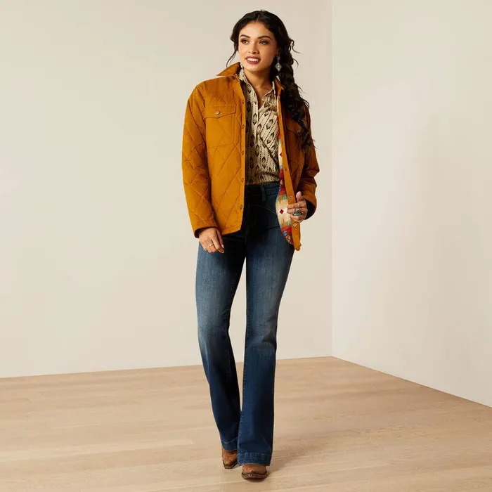 Women Jackets and Vests Ariat Grizzly Quilted Barn Jacket Chestnut Horse Women Jackets and Vests Ariat Grizzly Quilted Barn Jacket Chestnut Horse