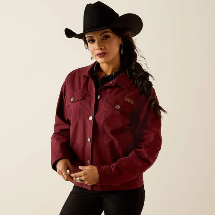 Women Jackets and Vests Ariat Grizzly Rancher Jacket Tawny Port