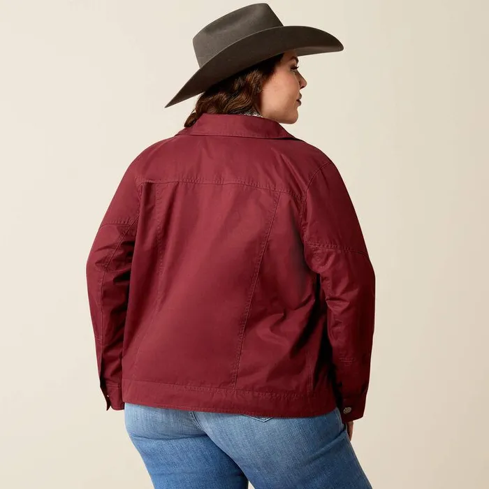 Women Jackets and Vests Ariat Grizzly Rancher Jacket Tawny Port