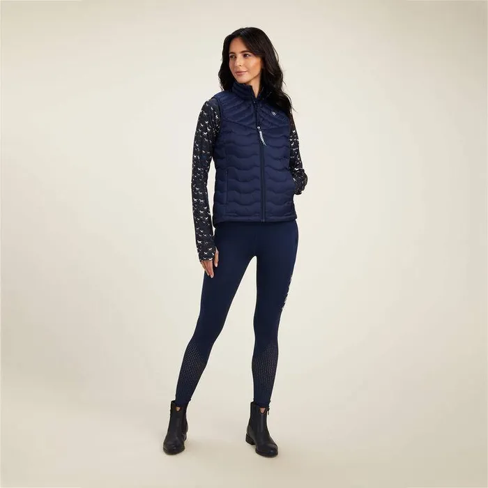 Women Jackets and Vests Ariat Ideal Down Vest Navy Eclipse