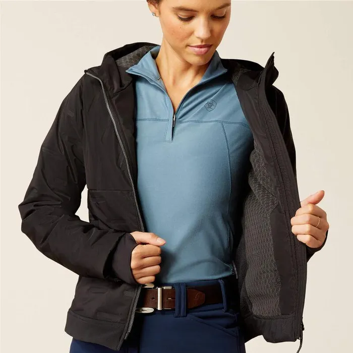 Women Jackets and Vests Ariat Taxore Insulated Jacket Black Women Jackets and Vests Ariat Taxore Insulated Jacket Black