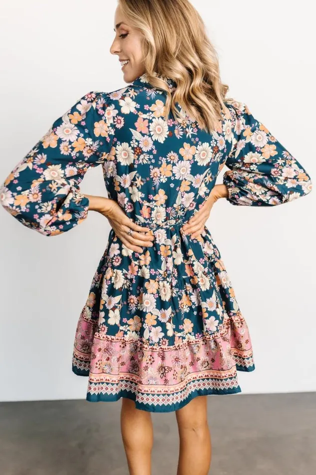 Women Jane Short Dress Jade Multi Baltic Born Short Dresses