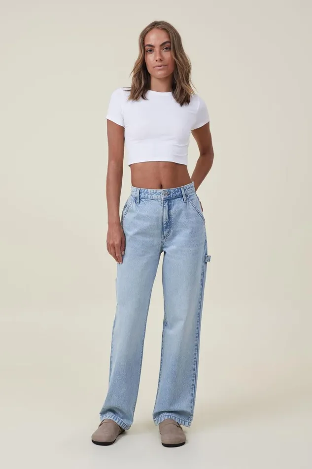 Women Jeans Cotton On Carpenter Jean Bondi Blue