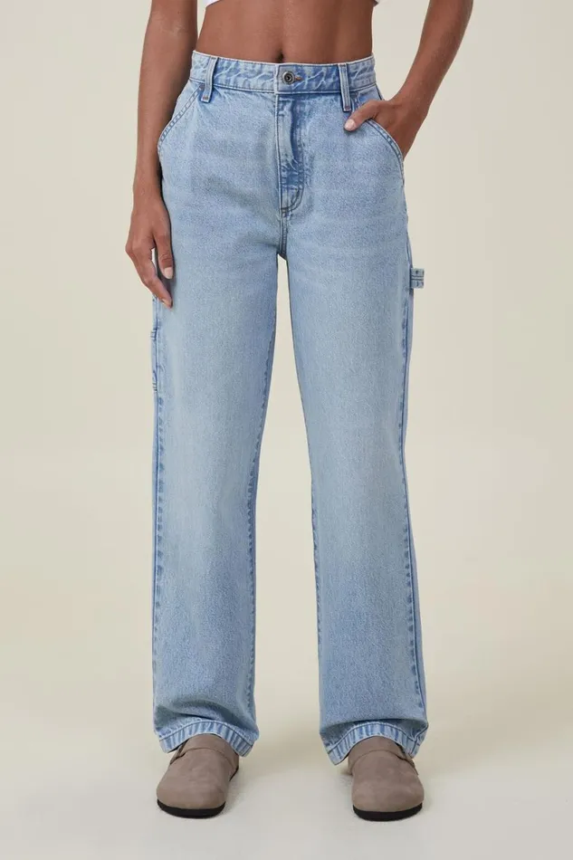 Women Jeans Cotton On Carpenter Jean Bondi Blue