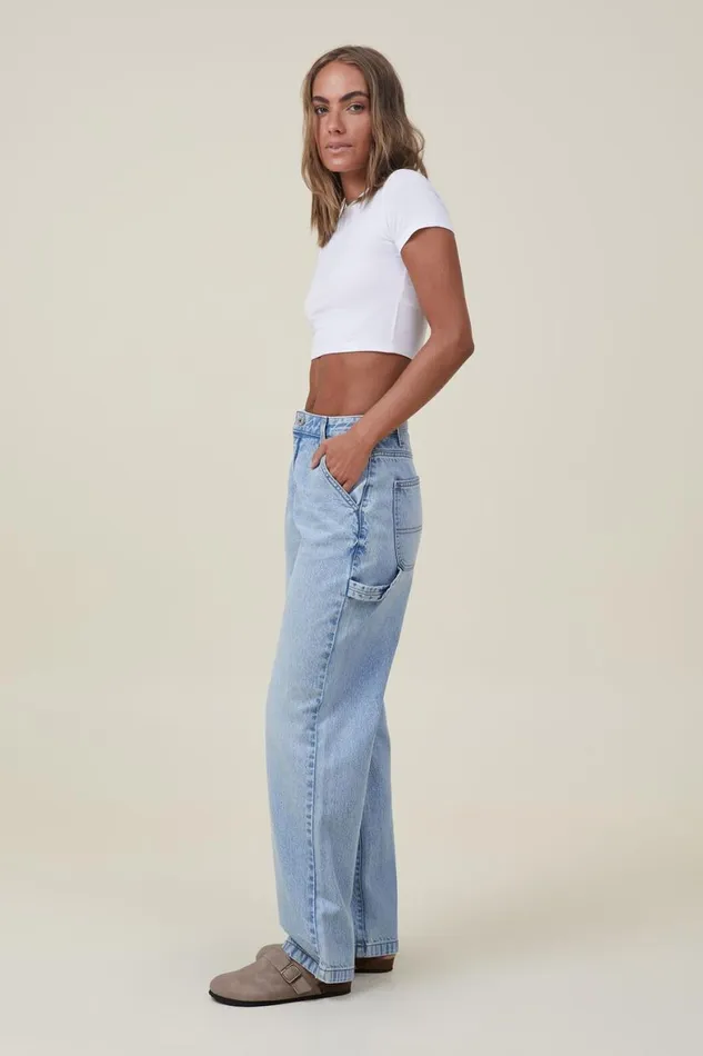 Women Jeans Cotton On Carpenter Jean Bondi Blue
