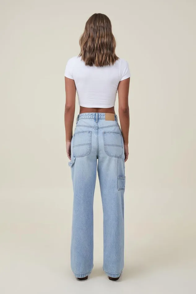 Women Jeans Cotton On Carpenter Jean Bondi Blue