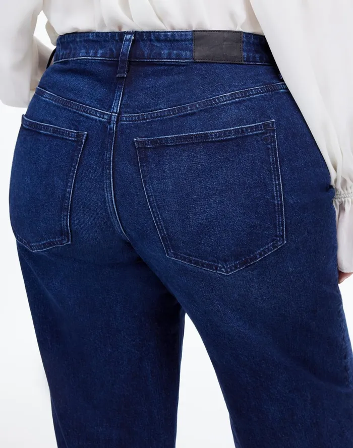 Women Jeans Madewell The Plus Perfect Vintage WideLeg Jean Nighthawk Wash
