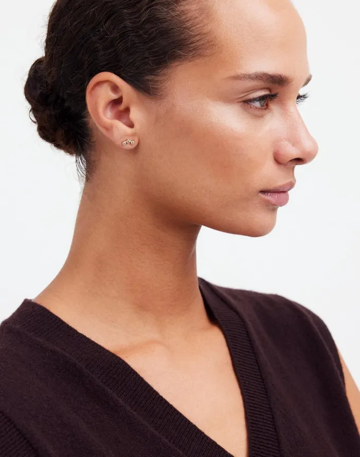 Women Jewelry Madewell DemiFine Pav Ear Crawler 14k Gold
